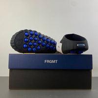 Slides, Blue Black Colorway, Slip On Design, Casual Gift for Shoe Lovers