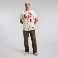 St. Louis Cardinals Lars Nootbaar Cream Alternate 2 Limited Jersey