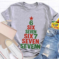 Festive Holiday Vibes T-Shirt, Christmas Trees Graphic Shirt, Retro Christmas Tree Tee, Winter Holiday Apparel, Adorable Xmas Present for Men Women