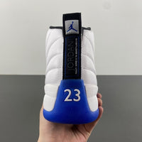 Low Top Sneakers, Blue White Colorway, Lace Up Design, Casual Gift for Sneaker Fans