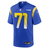 Los Angeles Rams Warren McClendon Jr. Royal Team Game Jersey