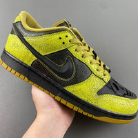 Low Top Sneakers, Black Green Colorway, Halloween Design, Lace Up Design, Casual Gift for Sneaker Fans