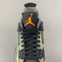 Low Top Sneakers, Army Green Black Colorway, Lace Up Design, Casual Gift for Sneaker Fans