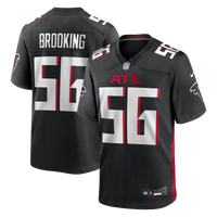 Atlanta Falcons Keith Brooking Black Game Retired Player Jersey