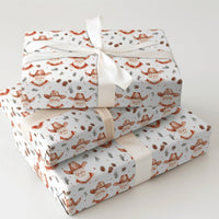Rustic Christmas Wrapping Paper, Western Cowboy Santa Wrapping Paper, Country Holiday Gift Wrap, Rodeo Western Gift Wrapping Paper Roll