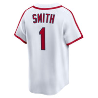 St. Louis Cardinals Ozzie Smith White Throwback Cooperstown Collection Limited Jersey