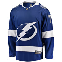 Tampa Bay Lightning Anthony Cirelli Blue Home Breakaway Player Jersey