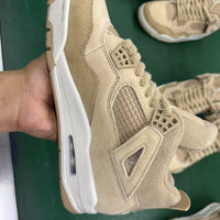 Mid Top Sneakers, Beige White Colorway, Lace Up Design, Casual Gift for Sneaker Fans
