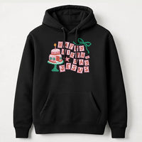 Retro Christmas Cake Graphic Sweatshirt, Happy Birthday Jesus Hoodie, Vintage Christian Holiday Pullover, Faith Religious Xmas Present