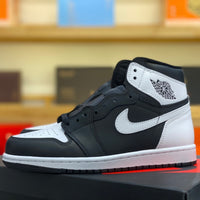 High Top Sneakers, White Black Colorway, Lace Up Design, Casual Gift for Sneaker Fans