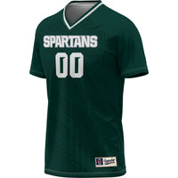 Michigan State Spartans NIL Pick-A-Player Lightweight Soccer Jersey - Green