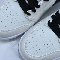 Mid Top Sneakers, White Purple Colorway, Lace Up Design, Casual Gift for Sneaker Fans