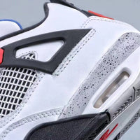 Sneakers, White Red Colorway, Mismatched Colorway, Lace Up Design, Casual Gift for Sneaker Fans