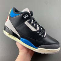 Low Top Sneakers, Blue Black Red Gray Colorway, Lace Up Design, Casual Gift for Sneaker Fans