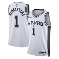 San Antonio Spurs Association Edition Swingman Jersey - White - Victor Wembanyama