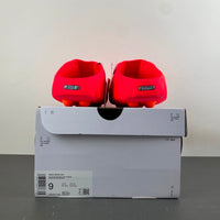 Slides, Red Colorway, Slip On Design, Casual Gift for Shoe Lovers