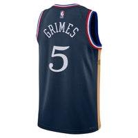 Philadelphia 76ers 2025/26 City Edition Swingman Jersey - Navy - Quentin Grimes