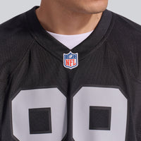 Las Vegas Raiders Brock Bowers Black Player Game Jersey