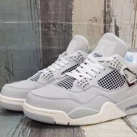 Sneakers, Gray Silver Colorway, Lace Up Design, Casual Gift for Sneaker Fans