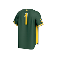 #1 Baylor Bears Lightweight Baseball Fashion Jersey - Green