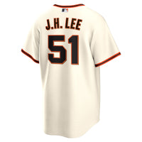 San Francisco Giants Jung Hoo Lee Cream Home Replica Player Jersey