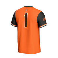 Oklahoma State Cowboys Lightweight Softball Fashion Jersey - Orange