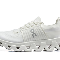 Low Top Sneakers, White Colorway, Lace Up Design, Casual Gift for Sneaker Fans