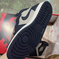 High Top Sneakers, Navy Blue Colorway, Lace Up Design, Casual Gift for Sneaker Fans
