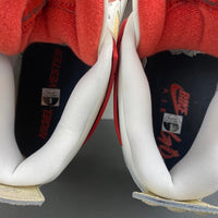 Low Top Sneakers, White Black Red Colorway, Lace Up Design, Casual Gift for Sneaker Fans