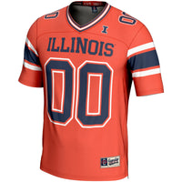 Illinois Fighting Illini NIL Pick-A-Player Football Jersey - Orange