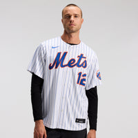New York Mets Francisco Lindor White Home Limited Jersey