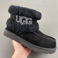 Boots, Multiple Colorways, Slip On Design, Wool Detail, Casual Gift for Shoe Lovers