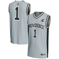 #1 Providence Friars Lightweight Basketball Jersey - Silver