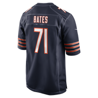 Chicago Bears Ryan Bates Navy Game Jersey