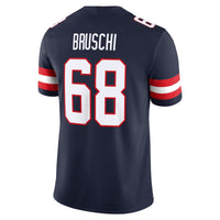 Tedy Bruschi Navy Arizona Wildcats Home Game Jersey