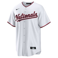 Washington Nationals James Wood White Home Replica Jersey