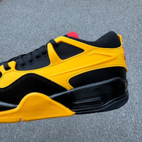 Basketball Shoes, Black Red Yellow Colorway, Lace Up Design, Casual Gift for Shoe Lovers