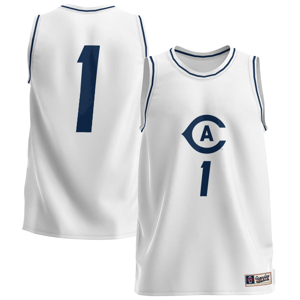UC Davis Aggies Lightweight Collegiate Basketball Fashion Jersey - White