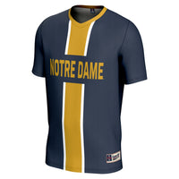 Notre Dame Fighting Irish Pick-A-Player NIL Soccer Jersey - Navy