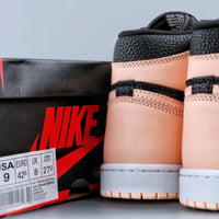 Sneakers, Black Peach Colorway, Lace Up Design, Casual Gift for Sneaker Fans