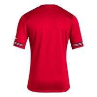Red Louisville Cardinals Reverse Retro Replica Baseball Jersey