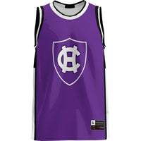Holy Cross Crusaders Lightweight Basketball Jersey - Purple