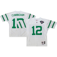 Philadelphia Eagles 1994 Randall Cunningham White Authentic Throwback Retired Player Jersey