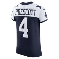 Dallas Cowboys Dak Prescott Navy Alternate Elite Jersey
