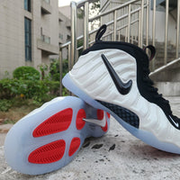 High Top Sneakers, White Black Colorway, Lace Up Design, Casual Gift for Sneaker Fans