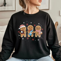 Gingerbread Sonographer Sweater, Ultrasound Tech Christmas Sweatshirt, Radiology Holiday Crewneck, Medical Sonography Xmas Pullover