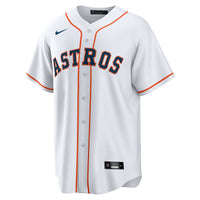 Houston Astros Hunter Brown White Home Replica Jersey