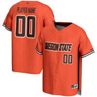 Oregon State Beavers NIL Pick-A-Player Lightweight Baseball Jersey - Orange