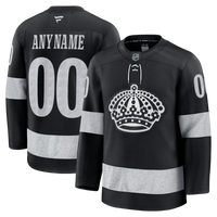 Los Angeles Kings Black Alternate Premium Custom Jersey
