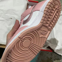 Low Top Sneakers, Pink Colorway, Lace Up Design, Casual Gift for Sneaker Fans